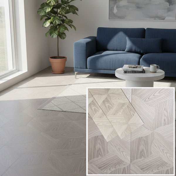 Light Grey Magic Bark Laminate Flooring Planks