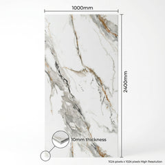 Mount Hua Rock PVC Kitchen Bathroom Wet Wall Panel