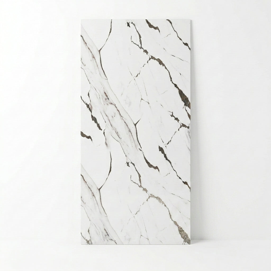 Orian Silver Gloss PVC Kitchen Bathroom Wet Wall Panel