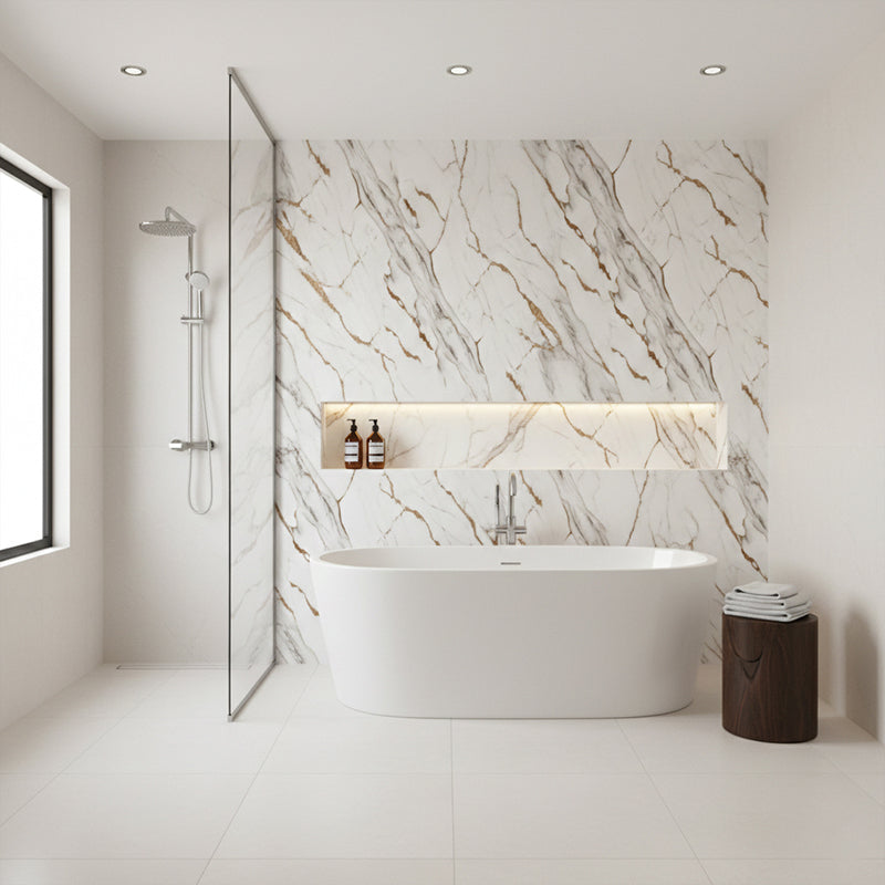 Orian Gold Gloss PVC Wet Wall Panel