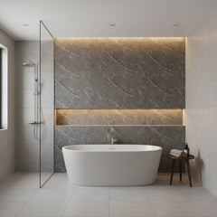 Pieta Anthracite PVC Wet Wall Panel 