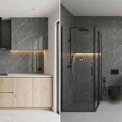 Pieta Anthracite Gloss Wall Panel
