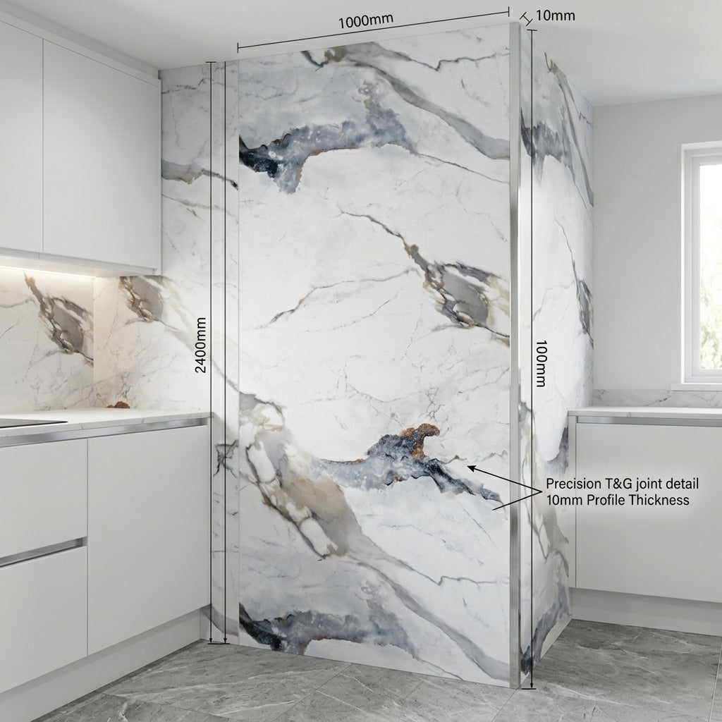 Prestige Marble Gloss PVC Wet Wall Panel