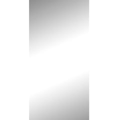Silver Mirror Solid Wall Panel 