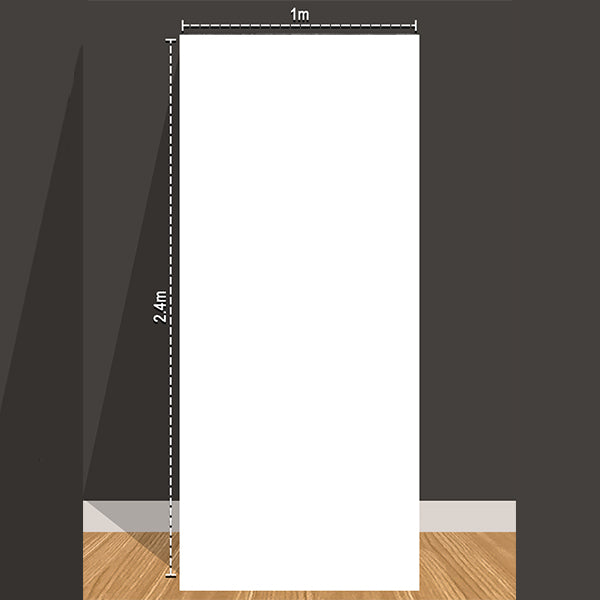 Solid White Marble Wall Panel