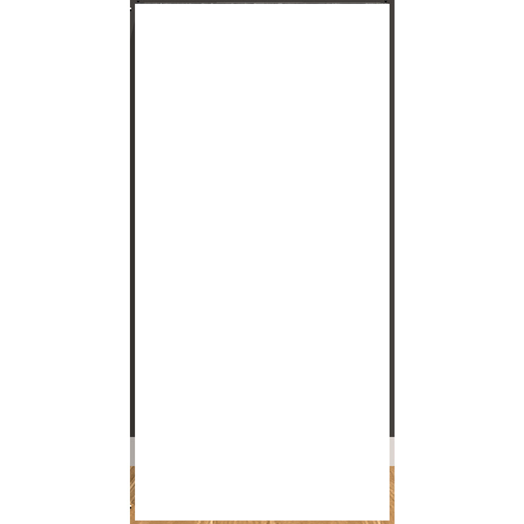 Solid White Media Wall Panel