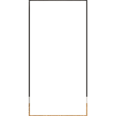 Solid White Media Wall Panel