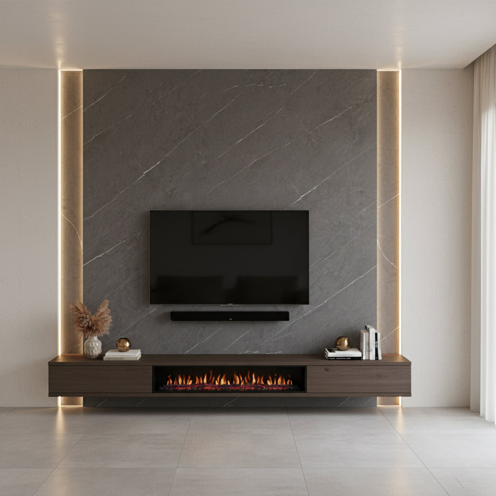 Storm Grey Solid Core Wall Panel