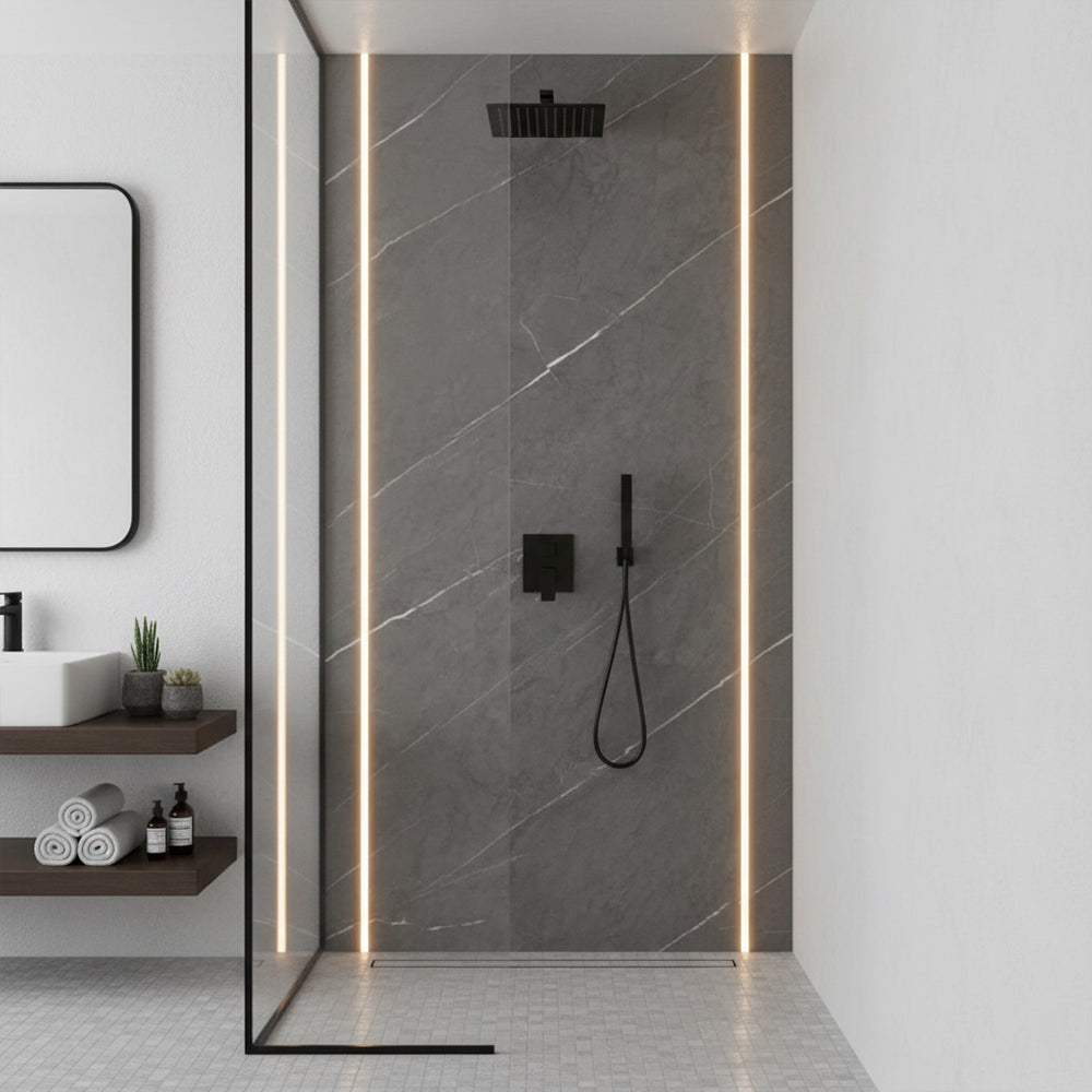 Storm Grey Solid Core Wall Panel