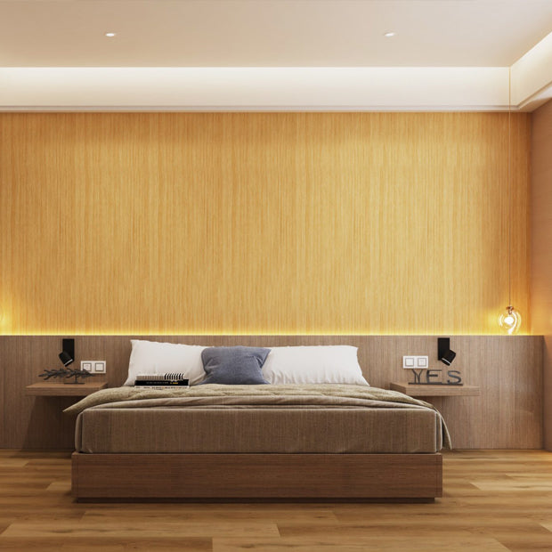 Teak Wood Grain Wall Panel