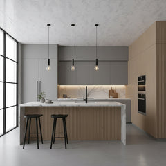 White Marble Glossy Ceiling Cladding