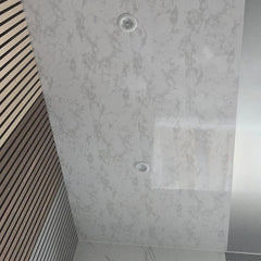 White Marble Glossy Ceiling Panel